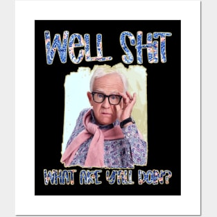 Vintage Well Shit - Leslie Jordan Posters and Art